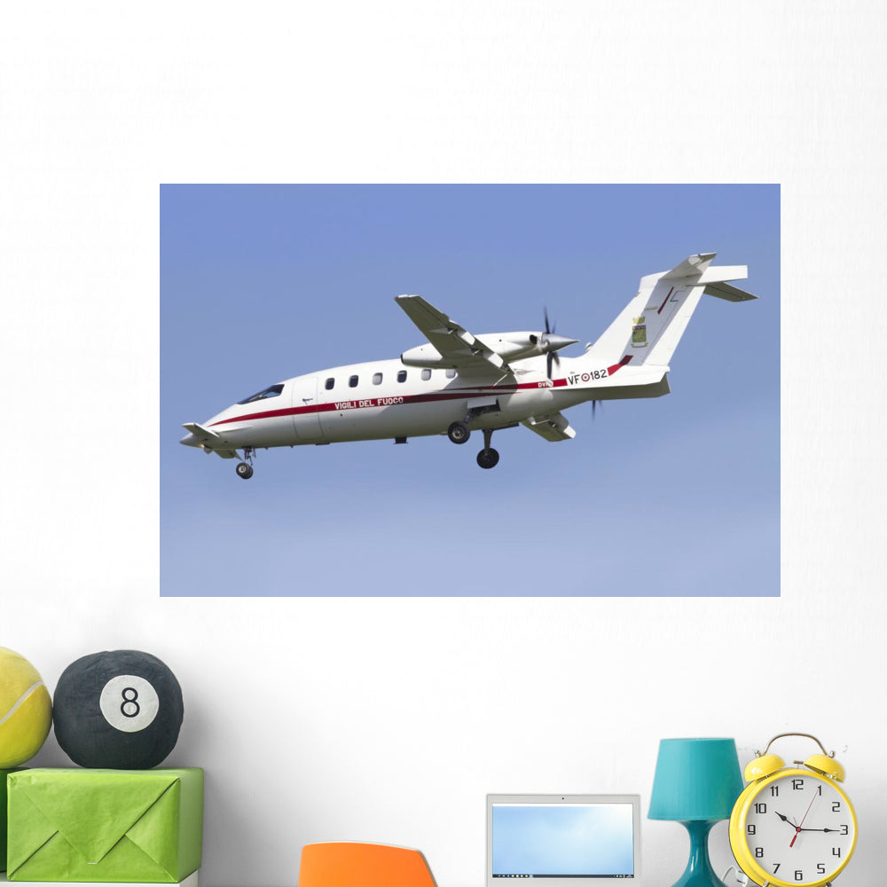 Piaggio P180 Avanti Italy's Wall Decal - Vibrant Aviation Art