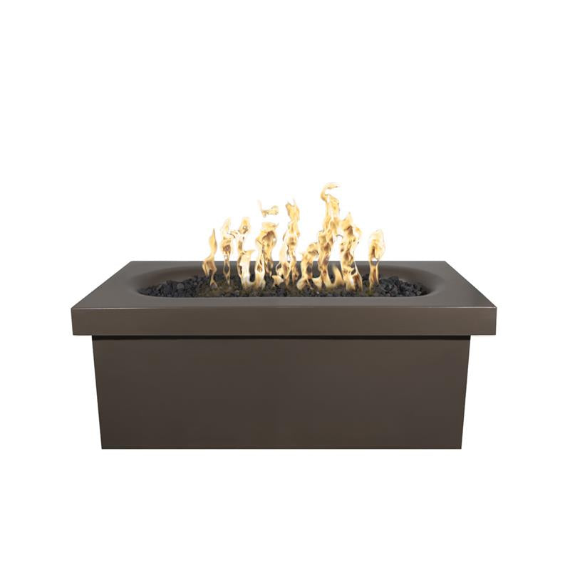 60" Ramona Rectangle Gas Fire Pit - Elegant Outdoor Heating