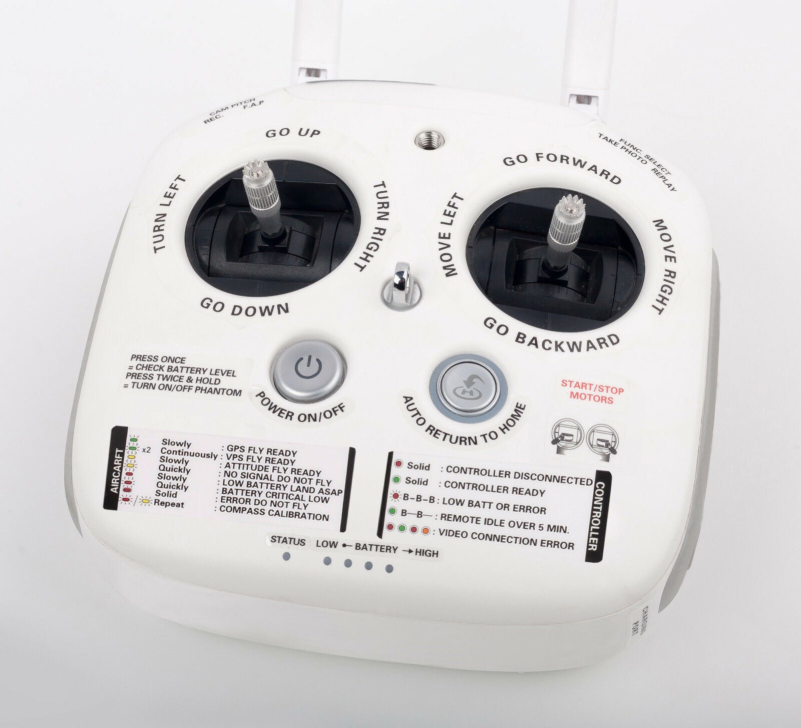 DJI Phantom 3 Professional and Advanced Transmitter Sticker Set