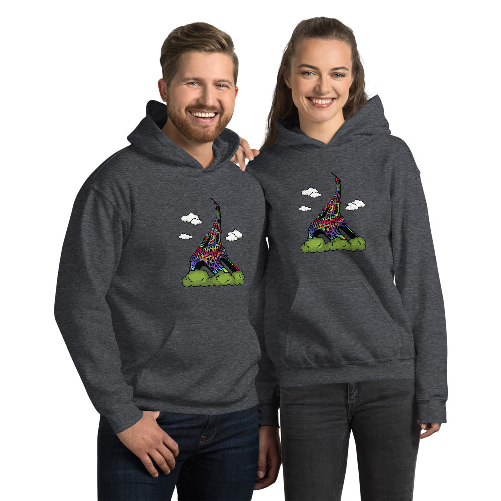 Eiffel Tower Cozy Hoodie