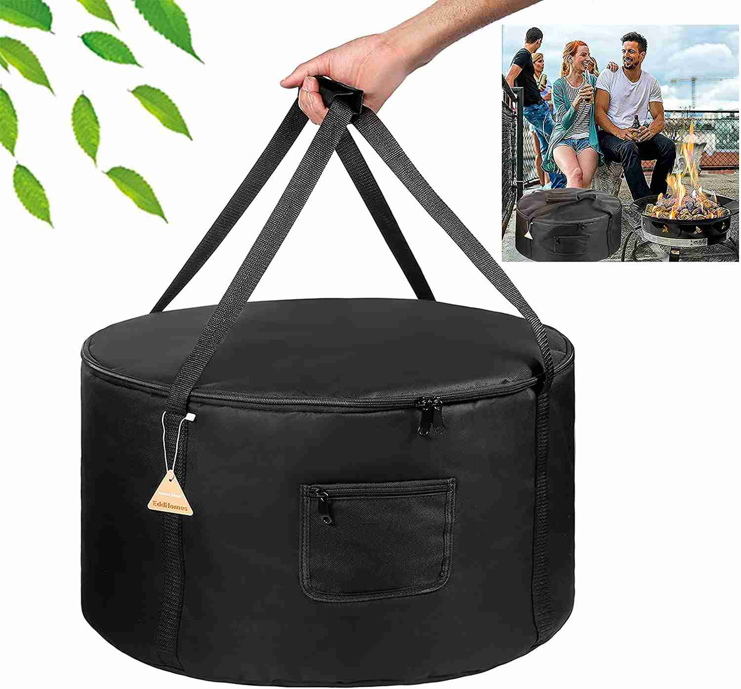 Water-Resistant Outdoor Fire Pit Carrying Bag for Outland Firebowl 863 & 864