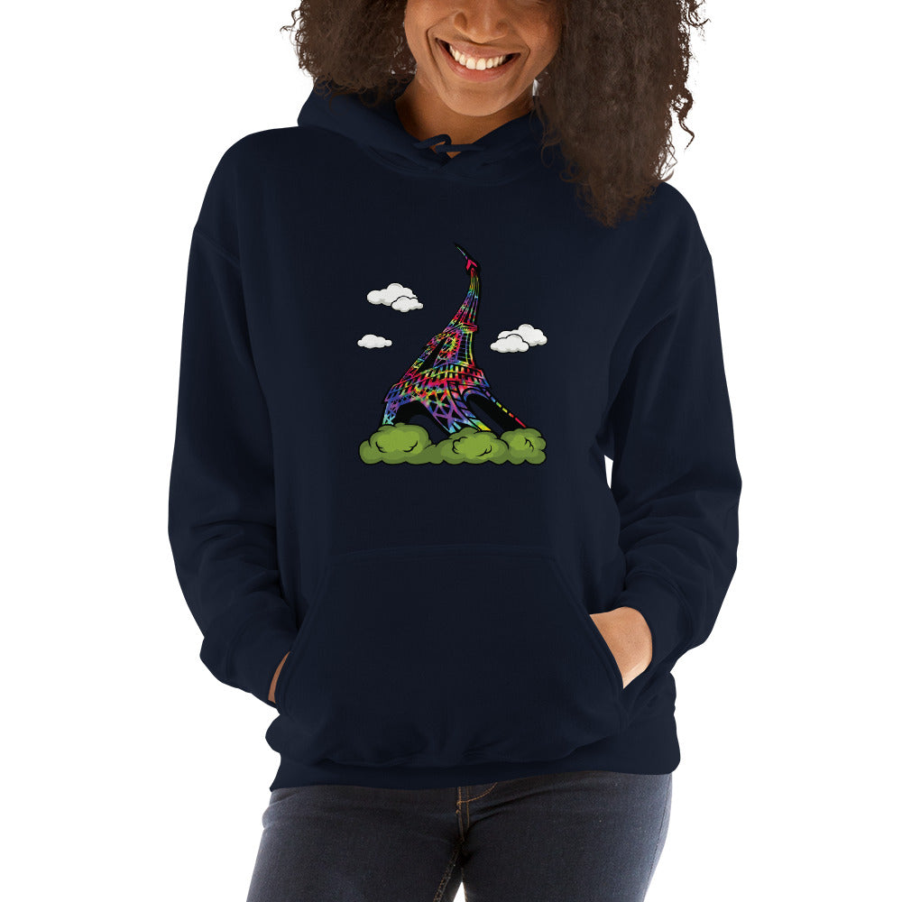 Eiffel Tower Cozy Hoodie