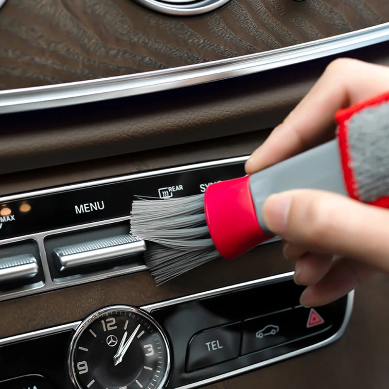 Multi-Purpose Car Air-Conditioner Outlet Cleaning Brush