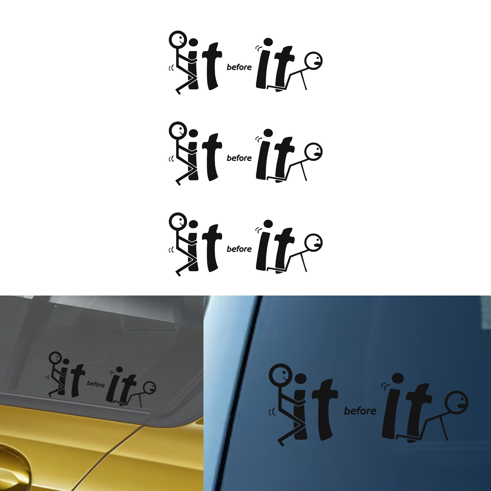 Xotic Tech "F*ck It Before It F*cks You" JDM Vinyl Decal Sticker