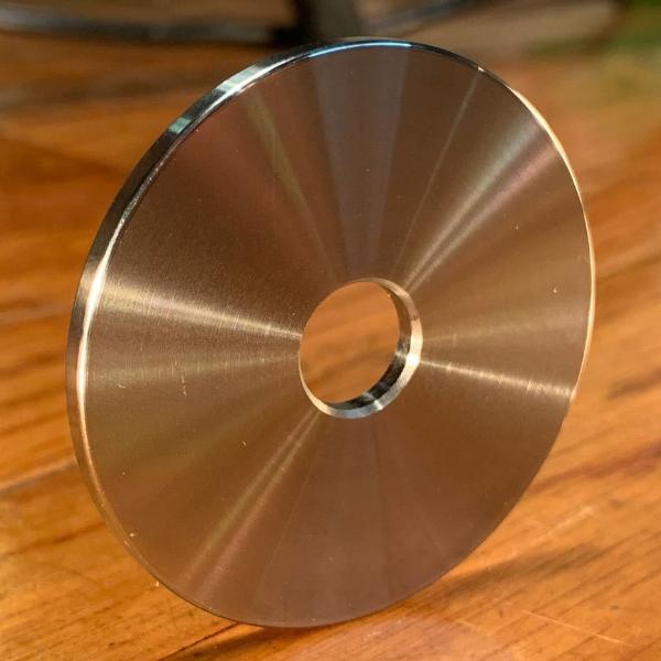 Premium 7/16" ID x 2" OD x 1/8" Thick 316 Stainless Steel Washer