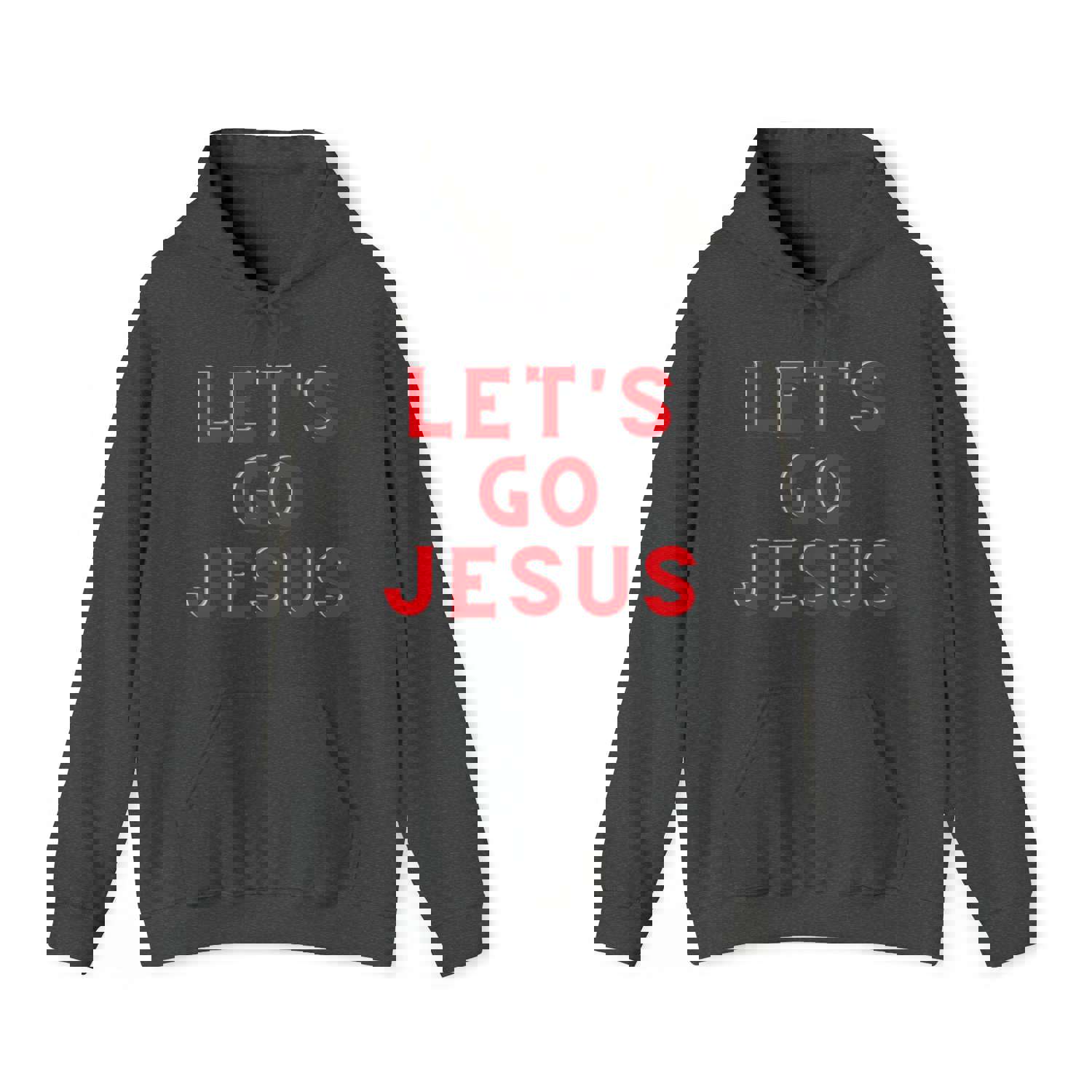 Unisex Cozy Cotton-Blend Hoodie with Jesus Design
