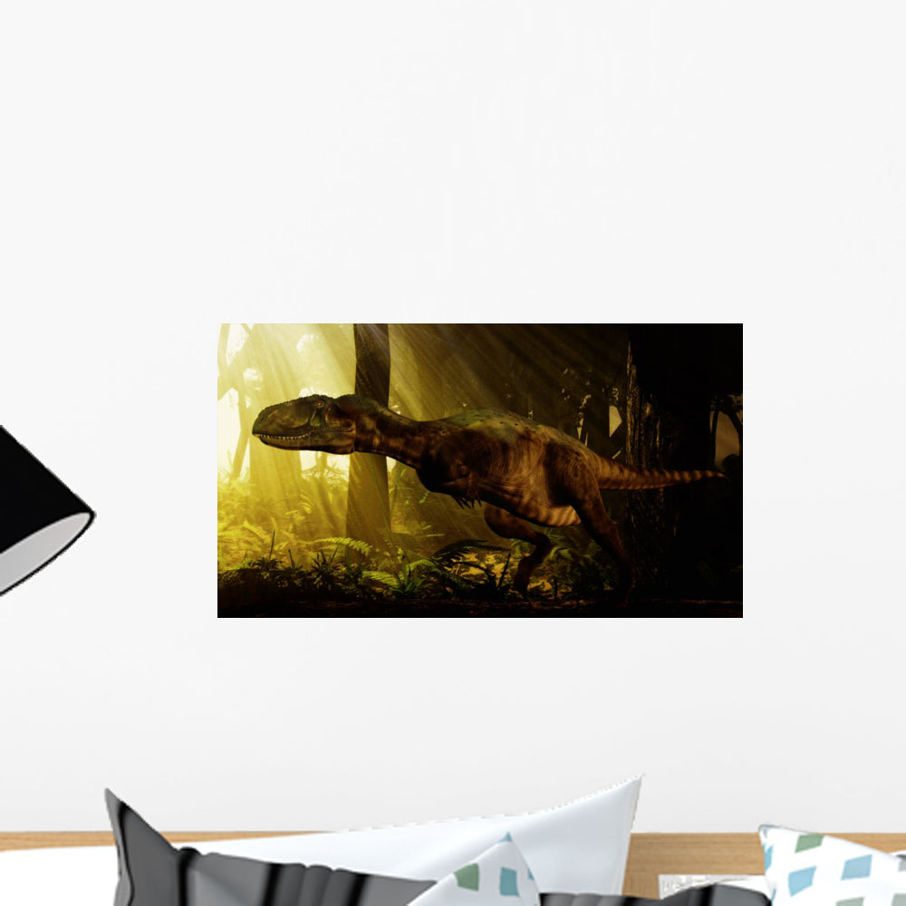 Abelisaurus Dinosaur Wall Decal for Stylish Interiors