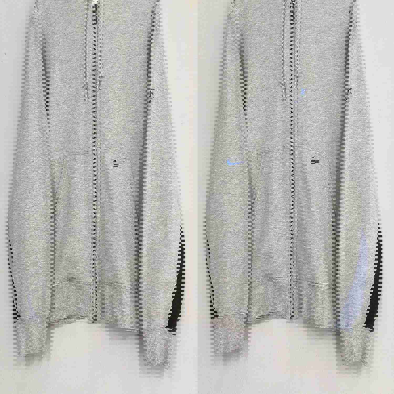 Vintage 90s Nike Swoosh Hoodie Sweatshirt - Medium