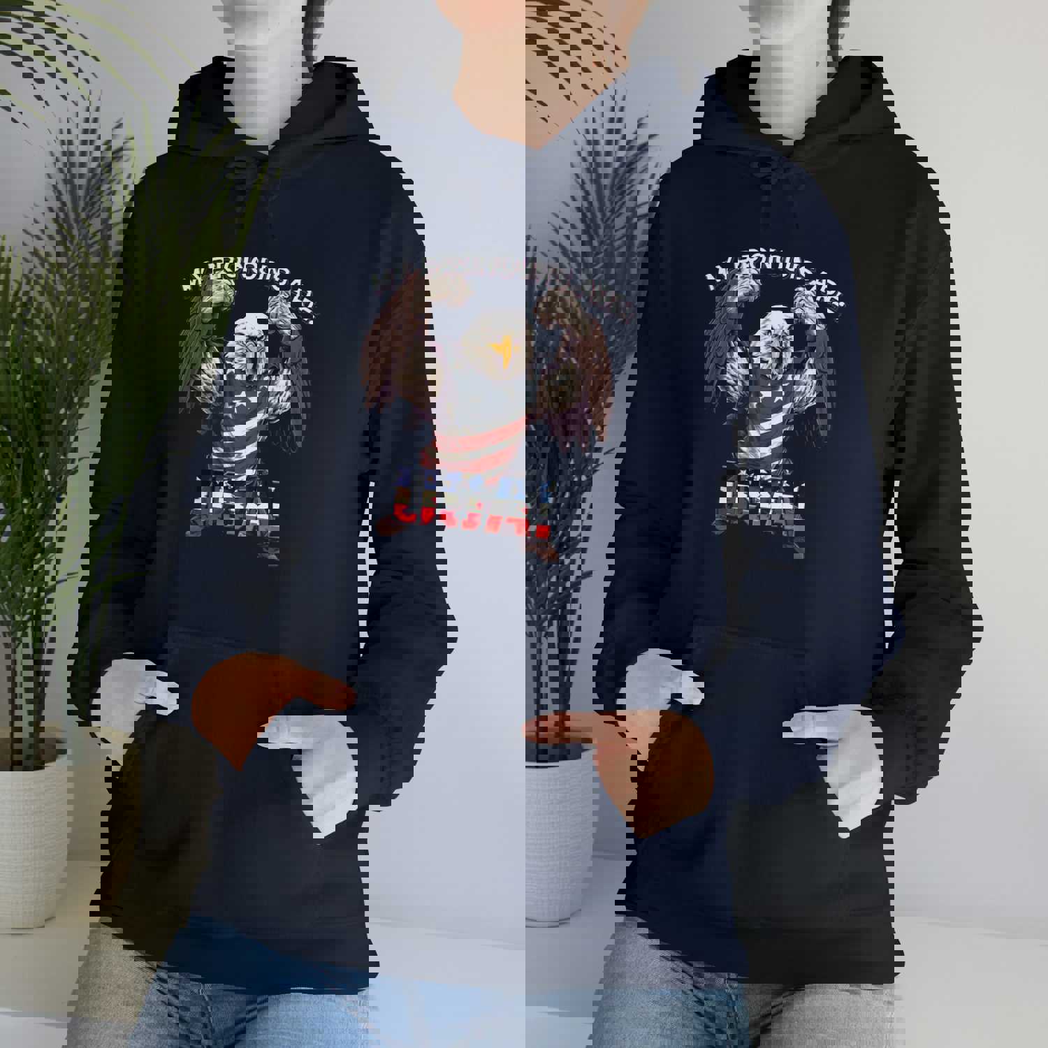 Show Your Patriotic Spirit with Alpha the Eagle Hoodie
