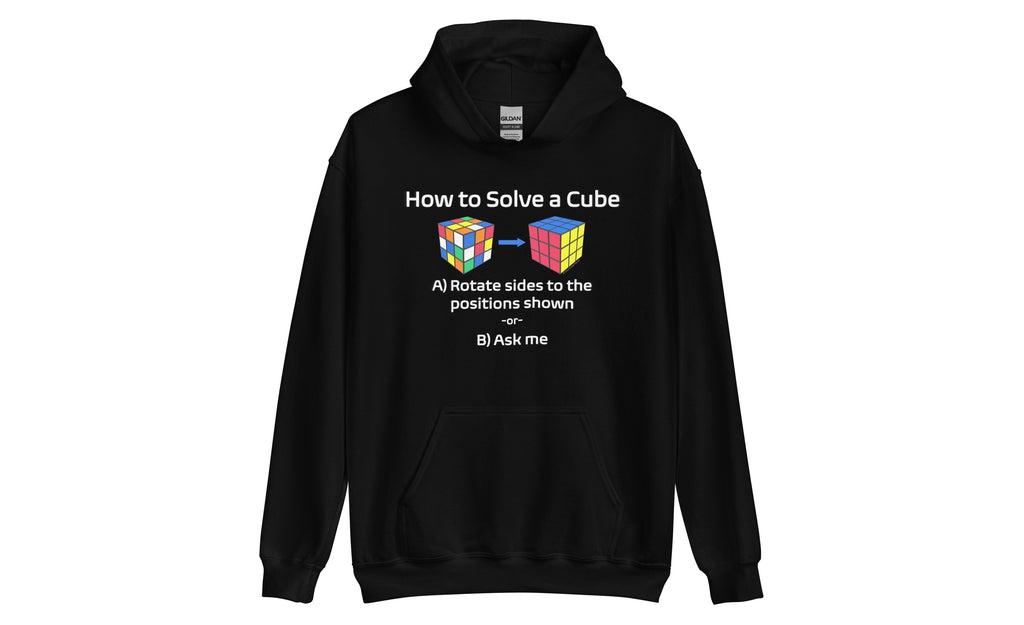 Cozy Rubik's Cube Themed Hoodie