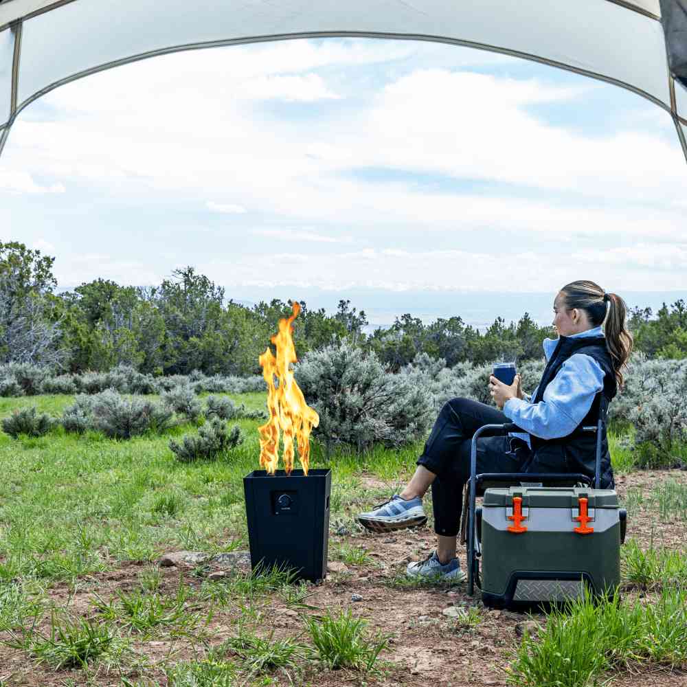Elevate Outdoor Leisure with Firestorm Series I Propane Fire Pit