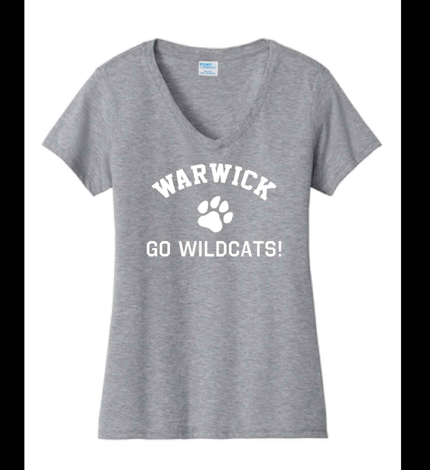 Sanfordville Wildcats Ladies V-Neck Game Day Tee