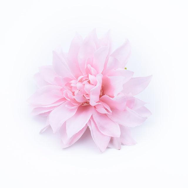 10 Pieces Elegant Silk Gerbera Flower Heads for Wedding and Home Decor