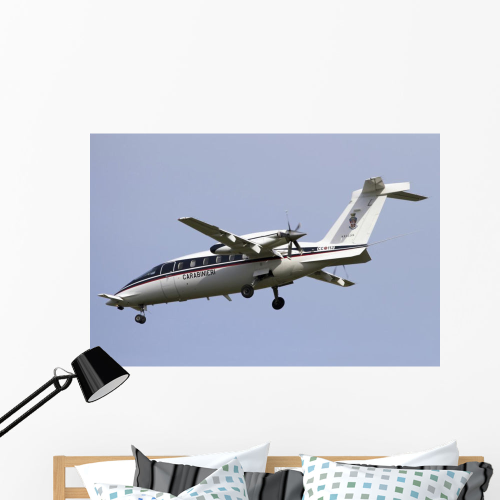 Italian Piaggio P180 Avanti Vinyl Wall Decal