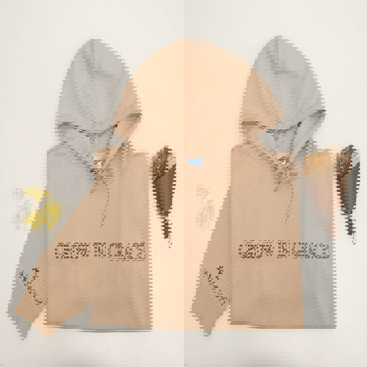 Faith-Inspired Christian Hoodie with Bible Verses