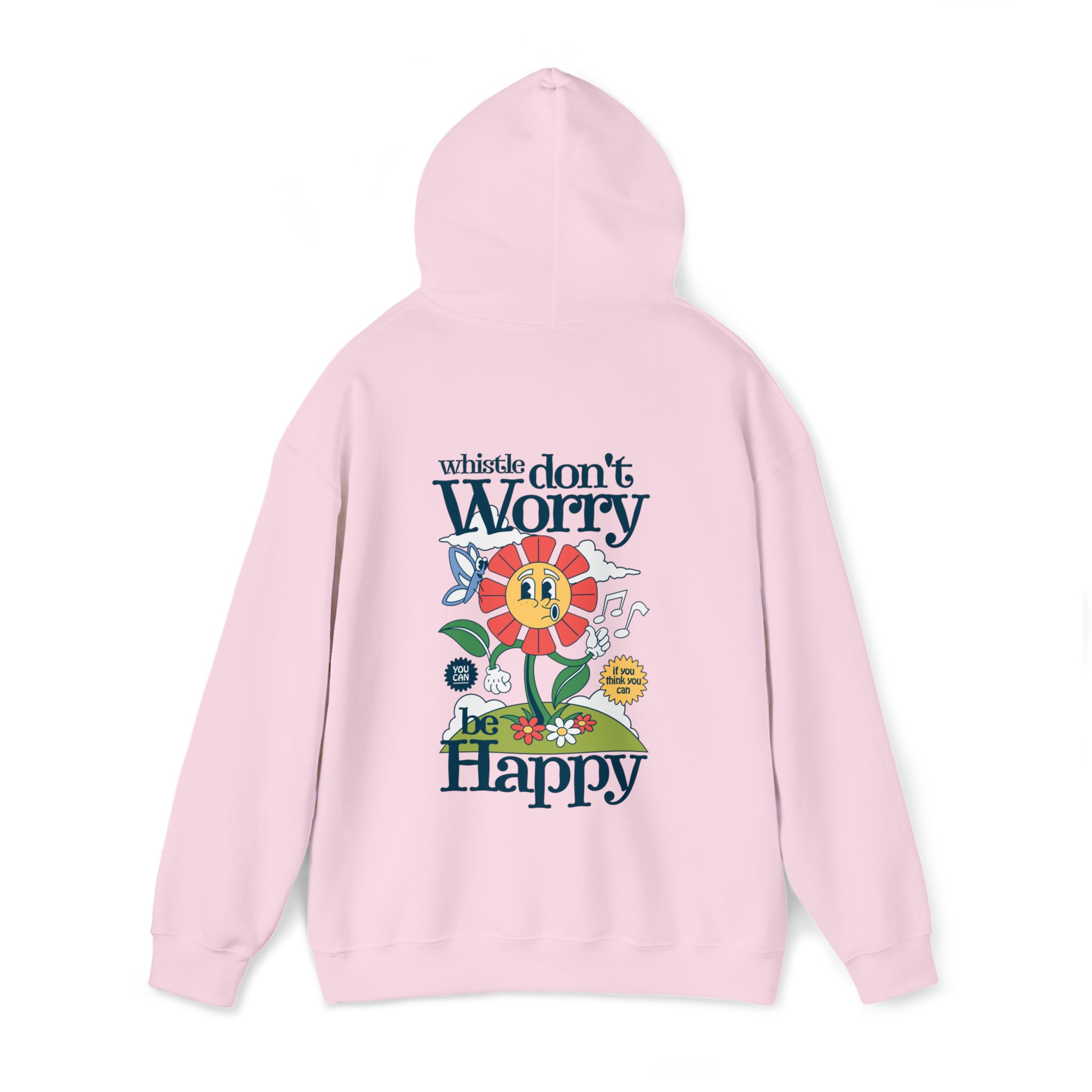 Cozy & Stylish 'Don't Worry Be Happy' Hoodie