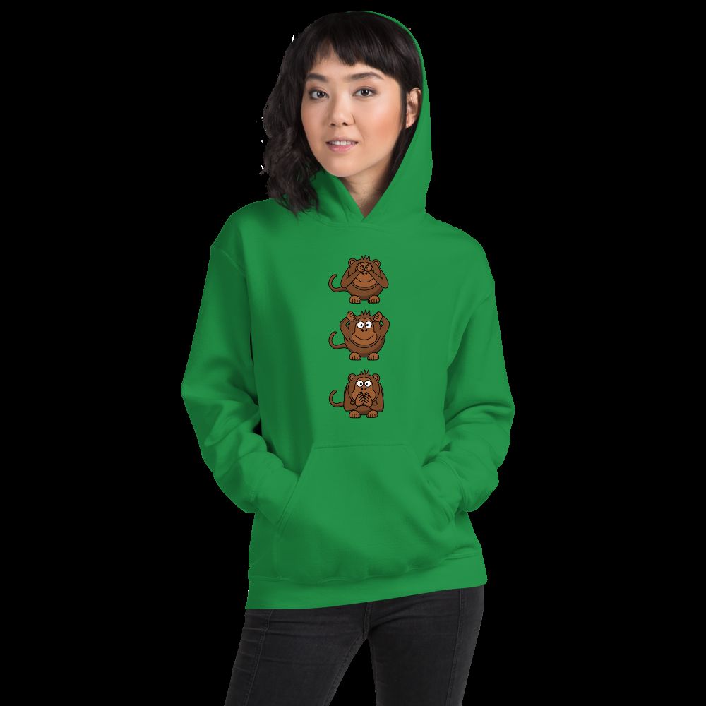 Cozy & Stylish 3 Wise Monkeys Unisex Hoodie