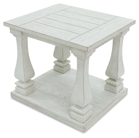 Elegant Traditional Arlendyne Rectangular End Table