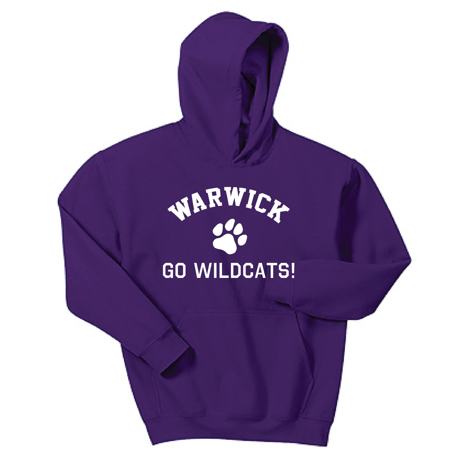 Warwick Wildcats Hooded Sweatshirt - Show Your Team Spirit!