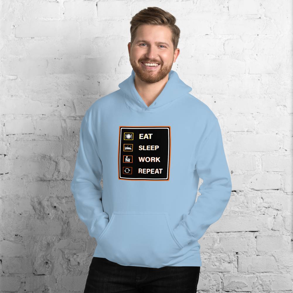 Cozy & Stylish Eat, Sleep, Hustle Hoodie