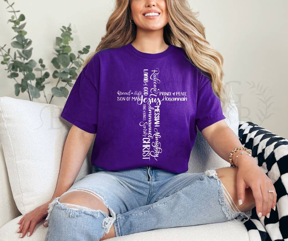 Embrace the Divine: Jesus Christ Cross T-Shirt