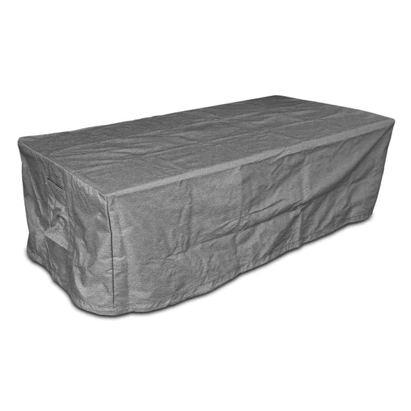 Grand Canyon Olympus Rectangular Concrete Gas Fire Pit, 60x30-Inch