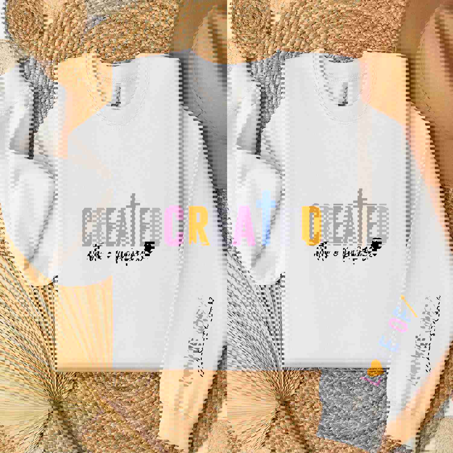 Faith-Inspired Hoodie for Women - Created with a Purpose