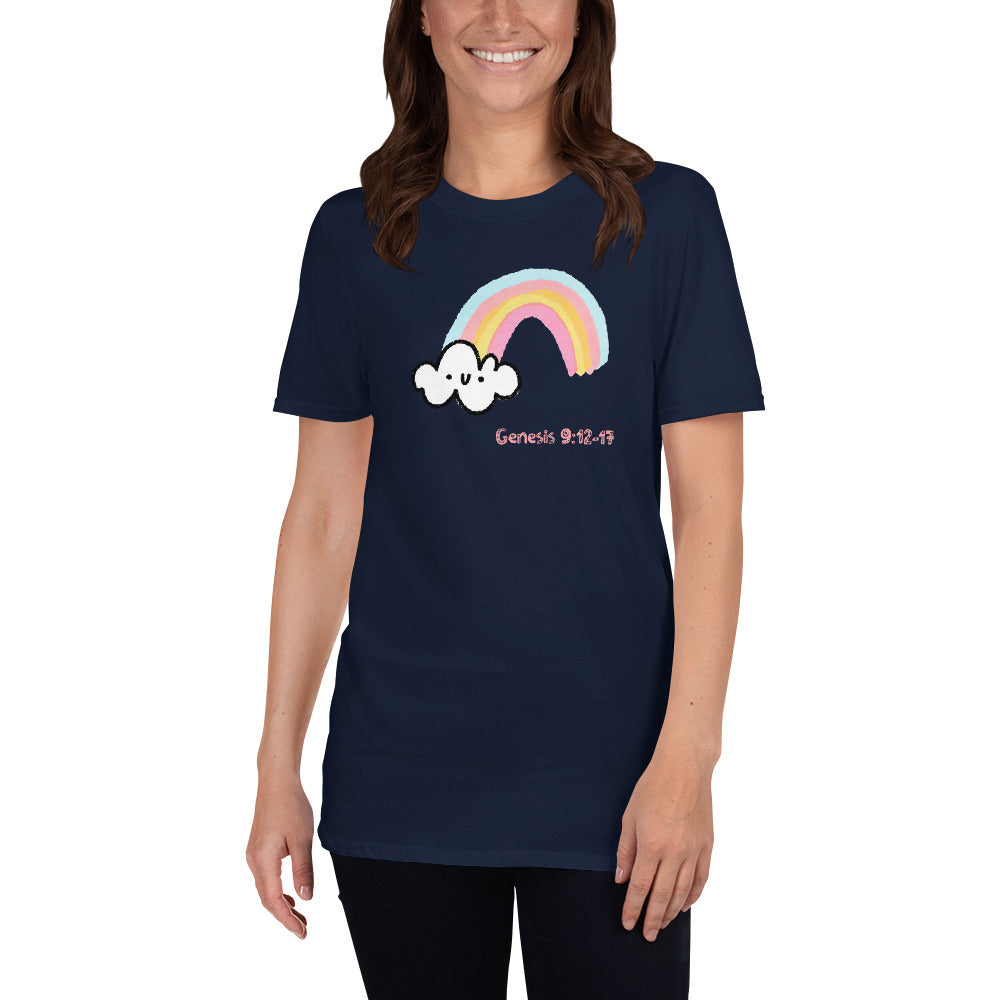 Faithful Rainbow Covenant T-Shirt - Genesis 9:12-17 Inspired