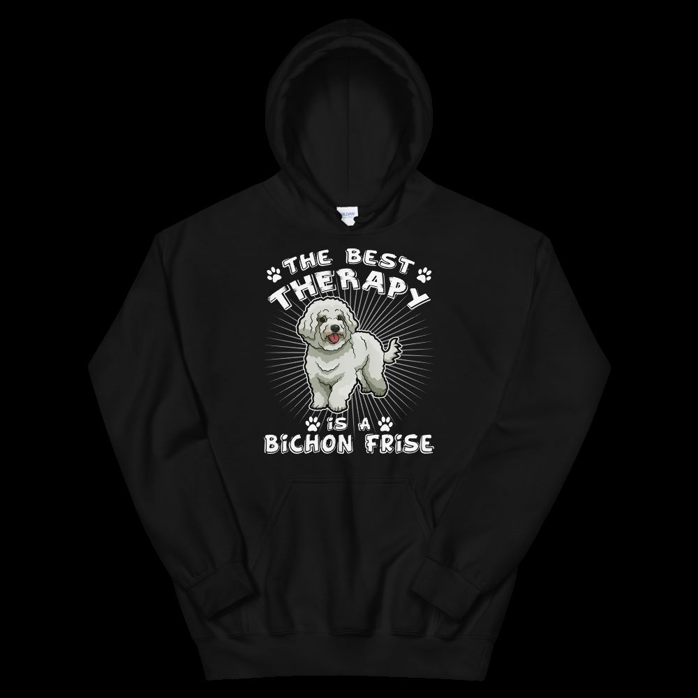 Cozy Bichon Unisex Hoodie for Comfortable Evenings