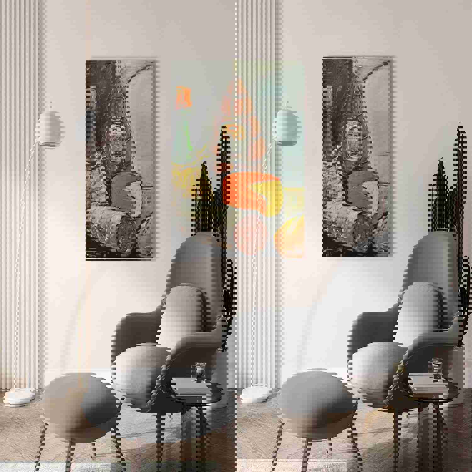 Epic Art - Tim Nyberg's "Bottle of Wine Italian Deli" Acrylic Wall Art