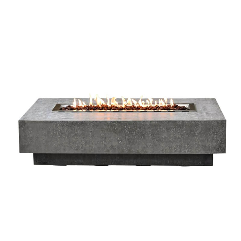 Elementi Hampton Outdoor Concrete Fire Pit Table - OFG139