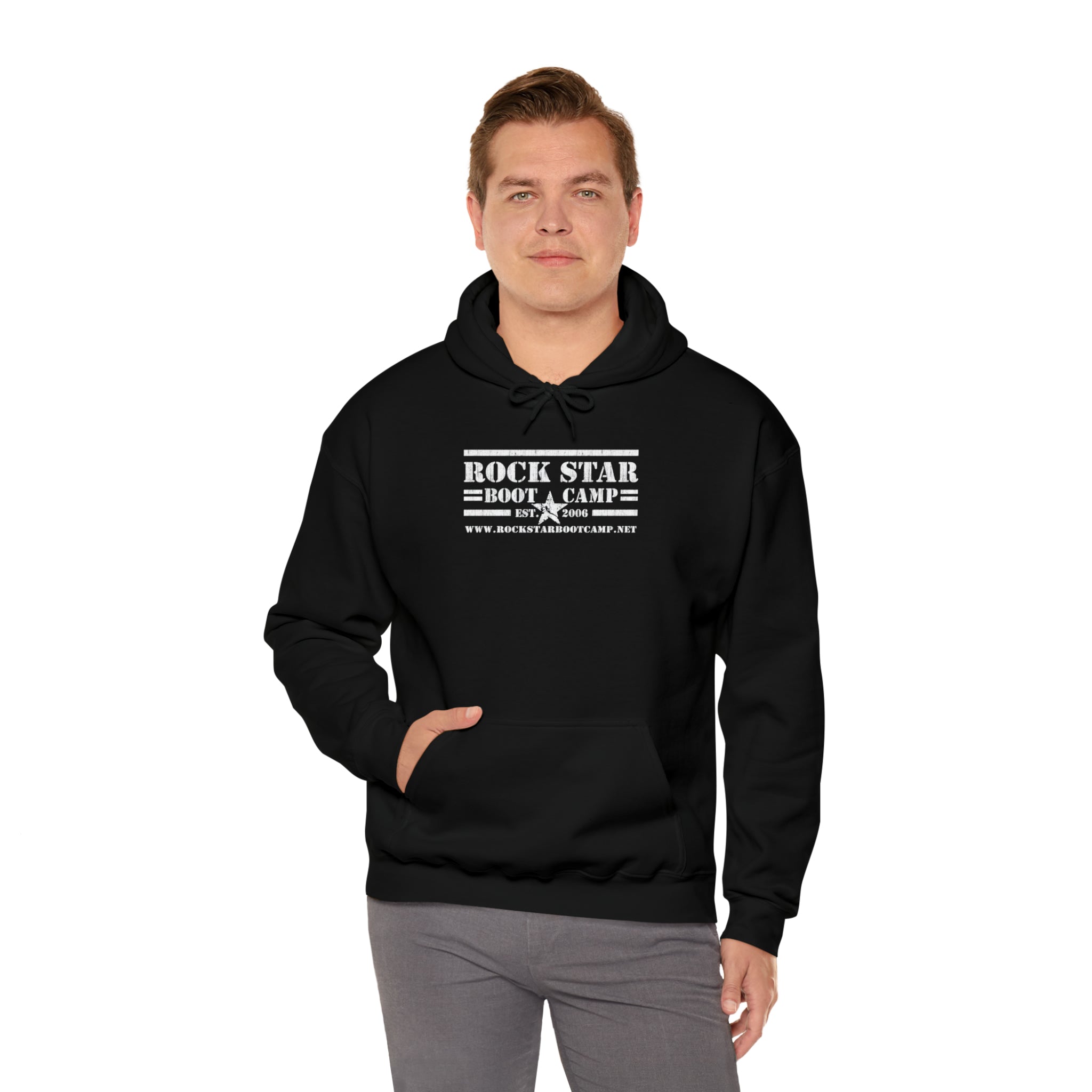Unisex Heavy Blend Hooded Sweatshirt - Premium Comfort in White