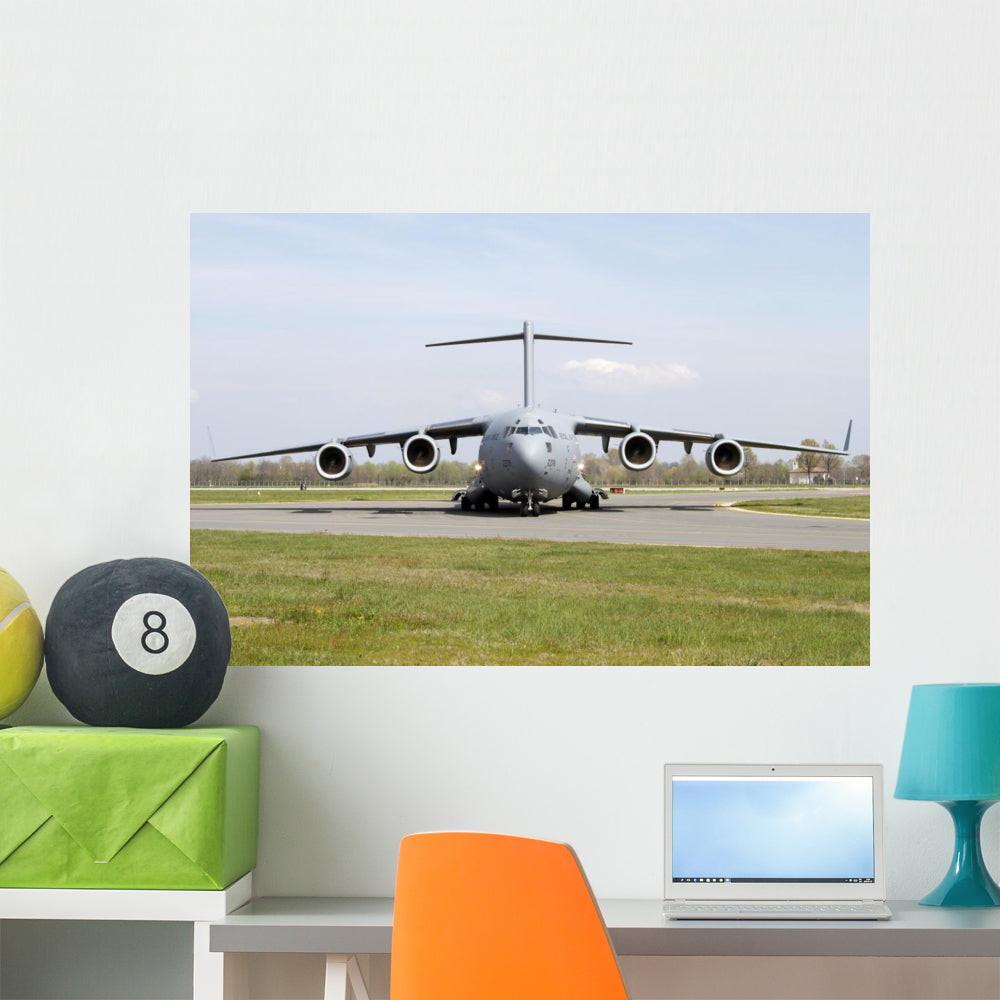 Boeing C-17 Globemaster III Wall Decal - Large Aircraft Art for Home and Office