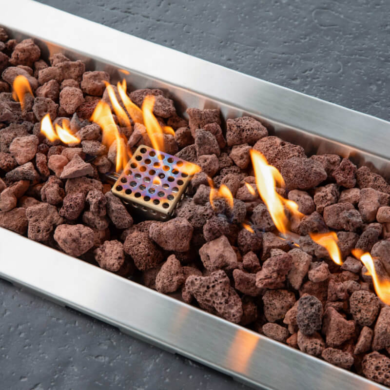 Elementi Hampton Outdoor Concrete Fire Pit Table - OFG139