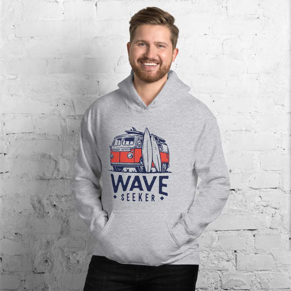 Cozy Wave Seeker Unisex Hoodie