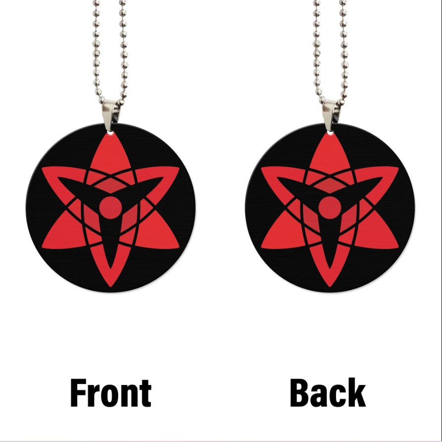 Sasuke Eternal Mangekyou Acrylic Car Ornament