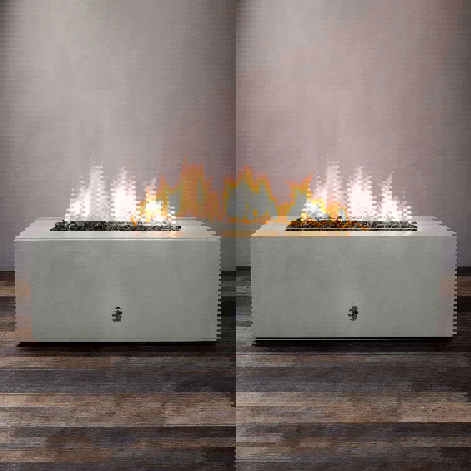 Starfire Designs Gravity 60 x 32 Rectangle Concrete Gas Fire Pit