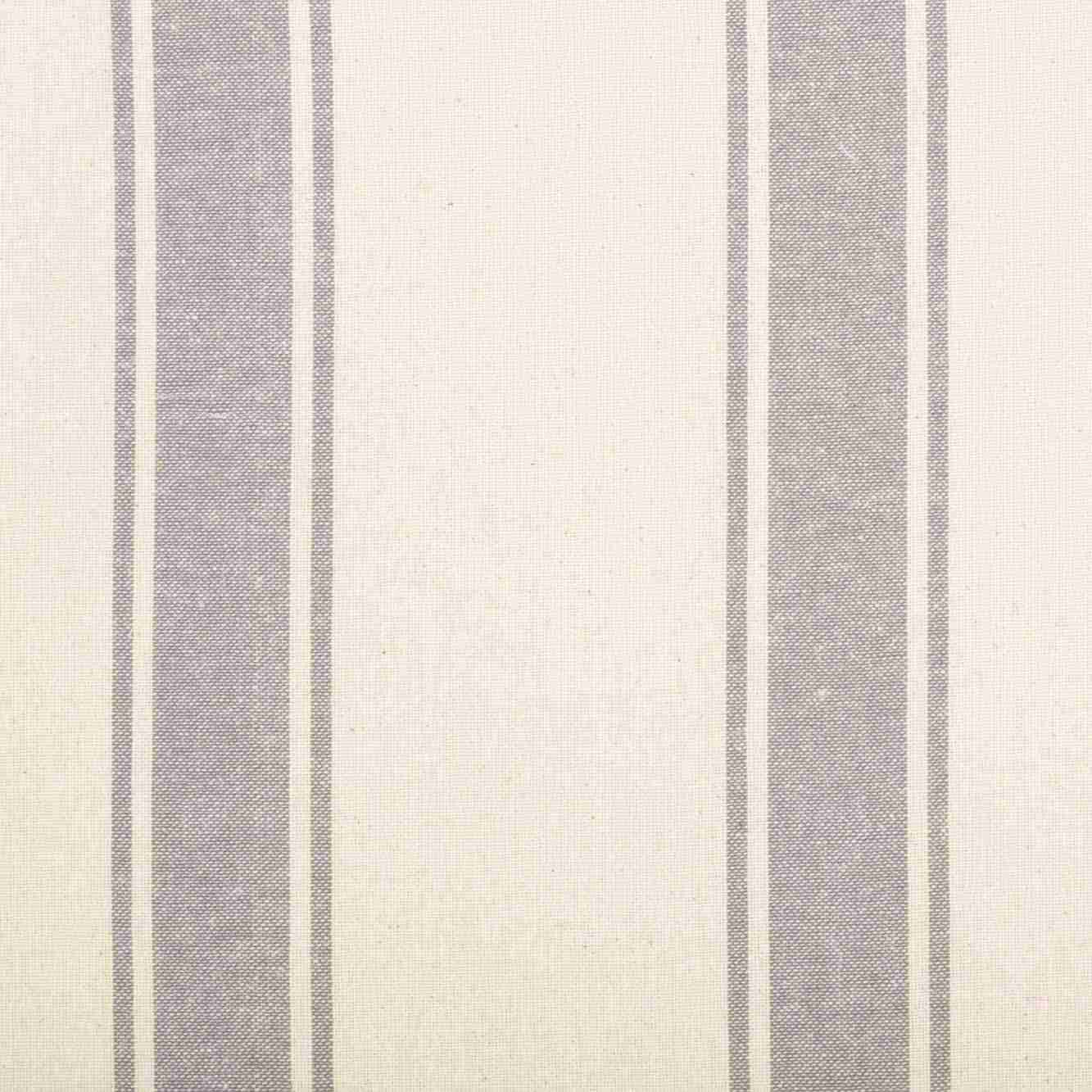 Elegant Prairie Swag Set with Striped Grain Sack Design