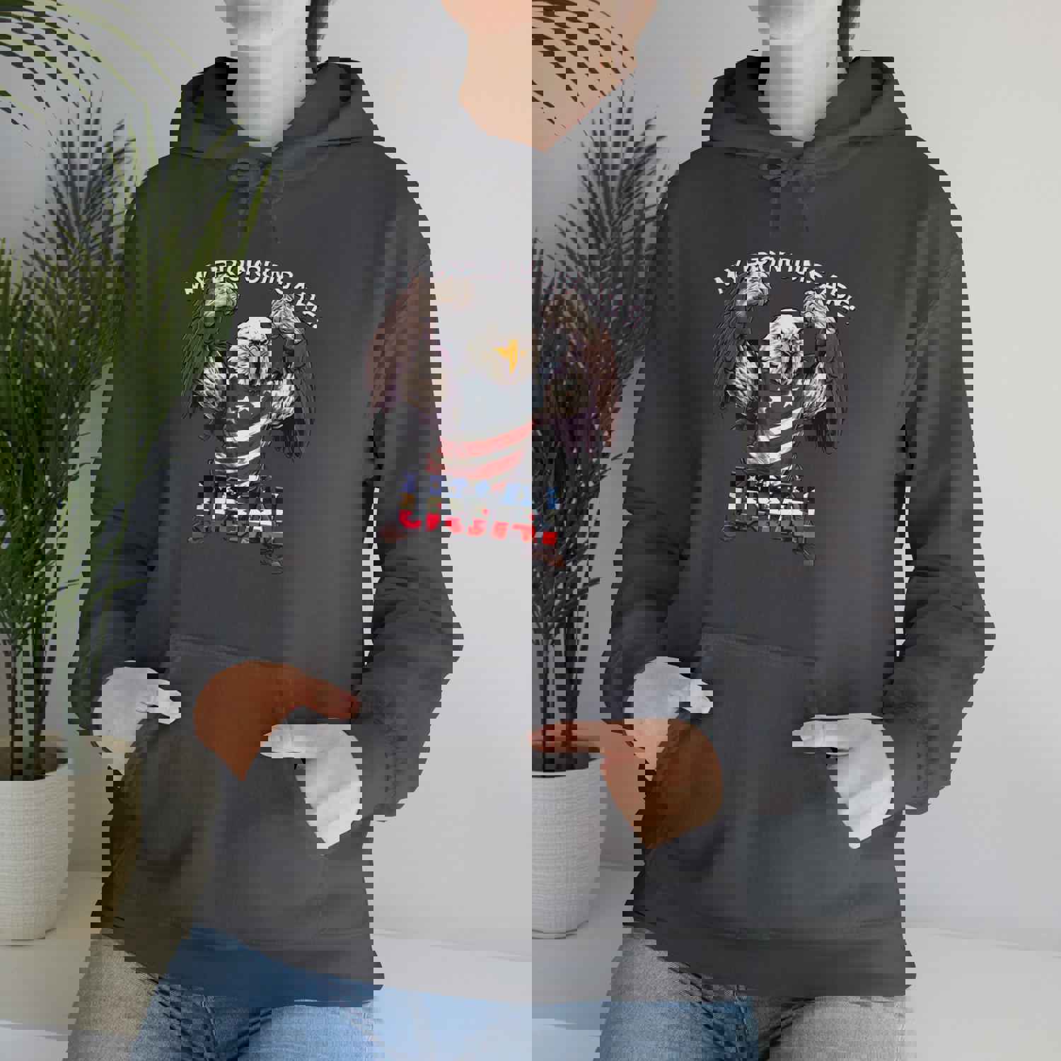Show Your Patriotic Spirit with Alpha the Eagle Hoodie