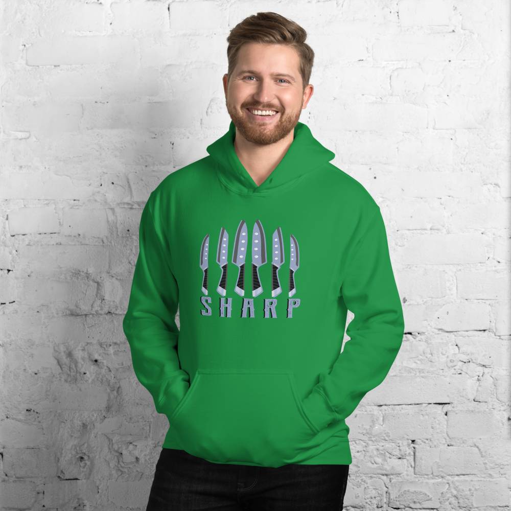 Cozy Unisex Knives Hoodie for Comfort and Style