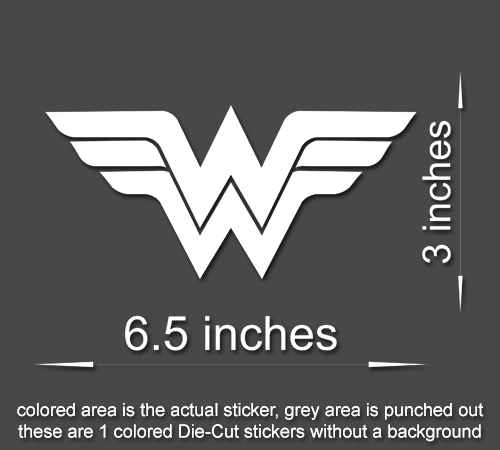Wonder Woman Vinyl Decal Sticker - Style 3 #60531