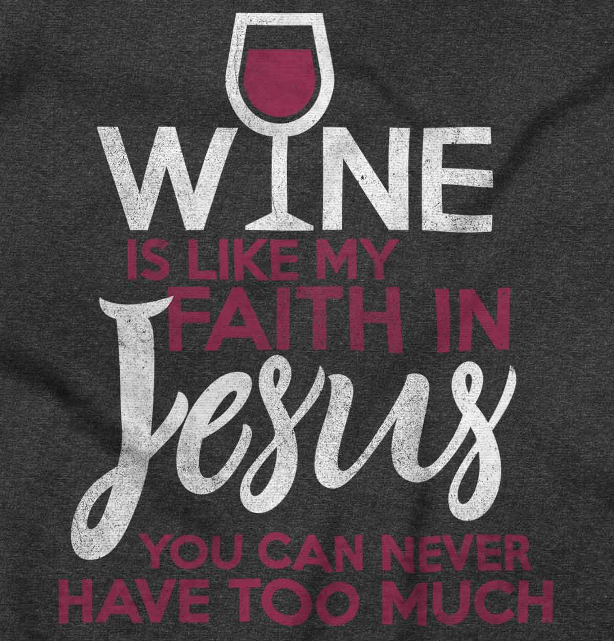 Faithful & Fun Wine Jesus Zip Hoodie