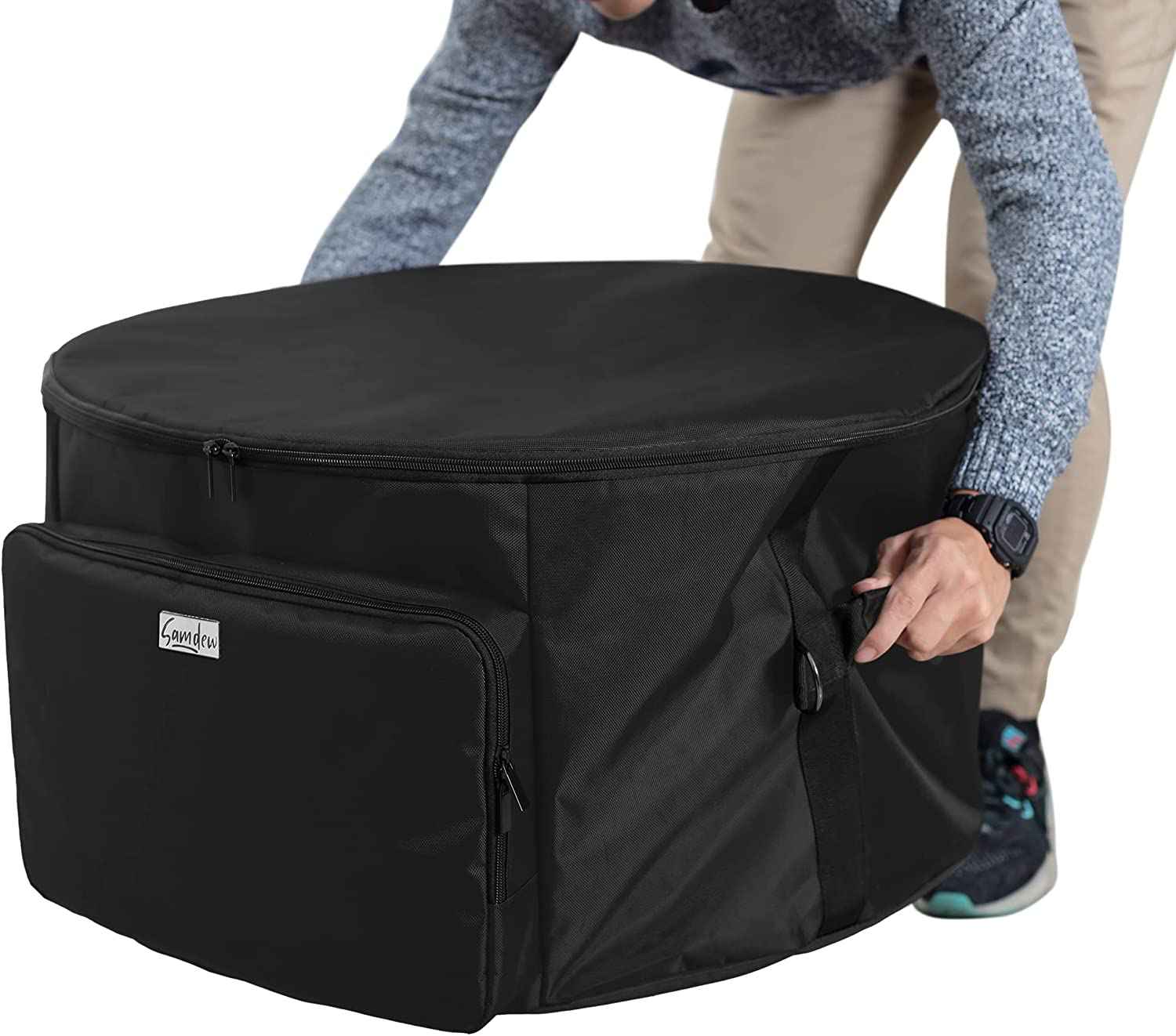 SAMDEW 24-Inch Outdoor Fire Pit Bag, Compatible with Outland Firebowl Models 883 & 885