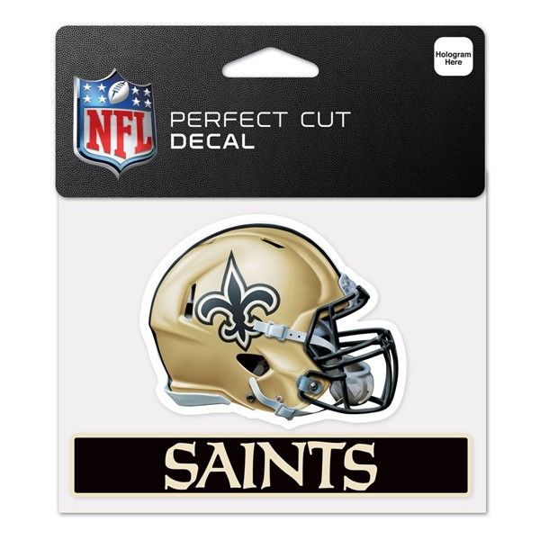 New Orleans Saints 3x4 Inch Die-Cut Decal Sticker