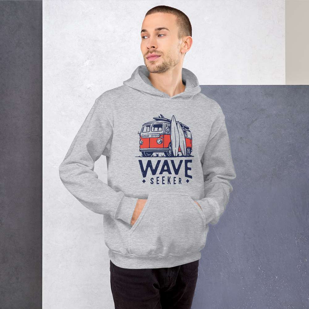 Cozy Wave Seeker Unisex Hoodie