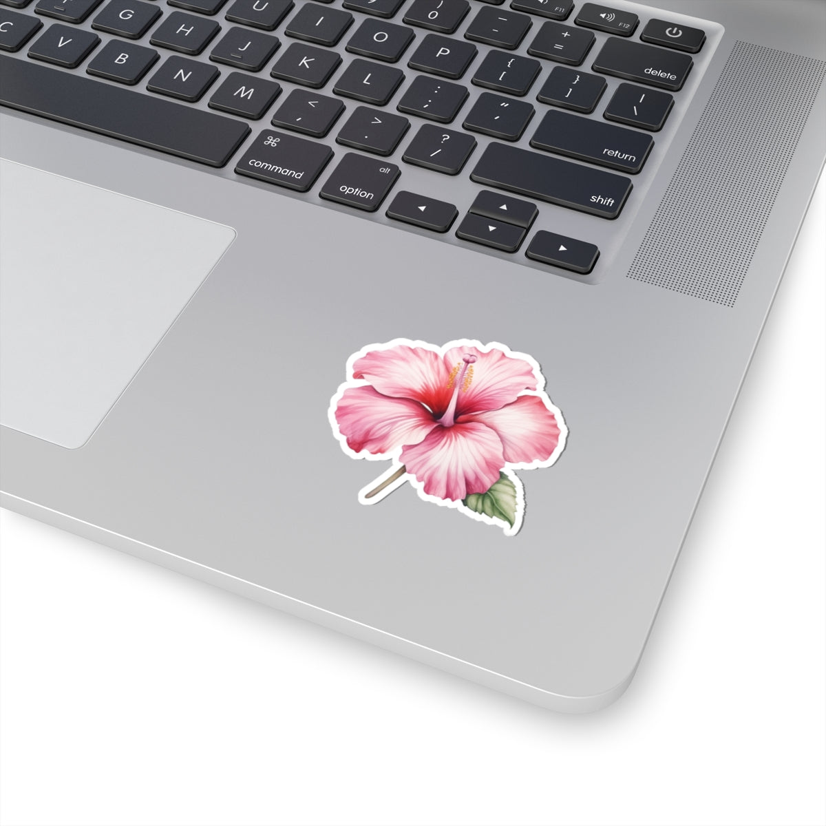 Hibiscus Flower Vinyl Sticker Decal - Waterproof & Reusable for Multiple Surfaces