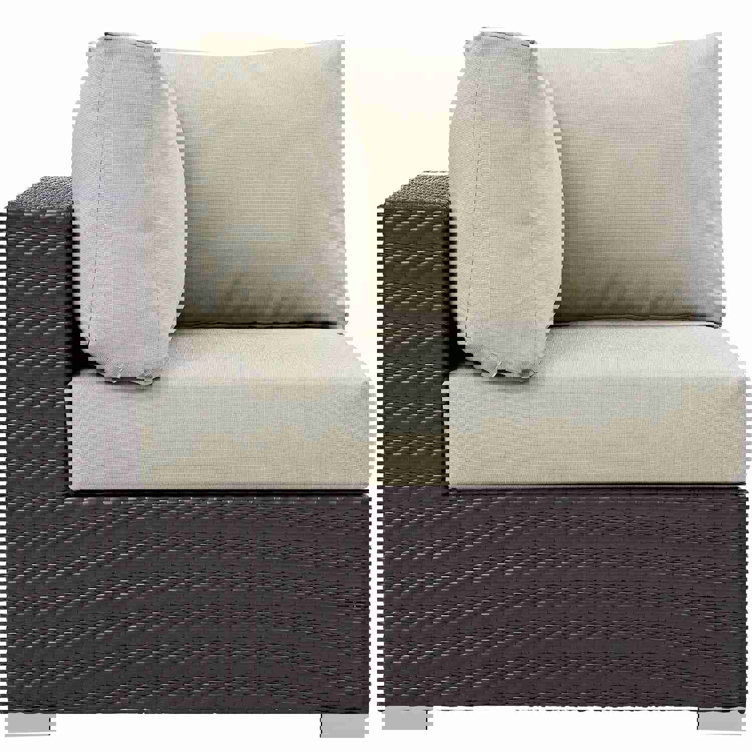 Modway Convene 5-Piece Outdoor Patio Furniture Set with Fire Pit