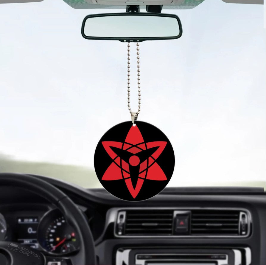 Sasuke Eternal Mangekyou Acrylic Car Ornament