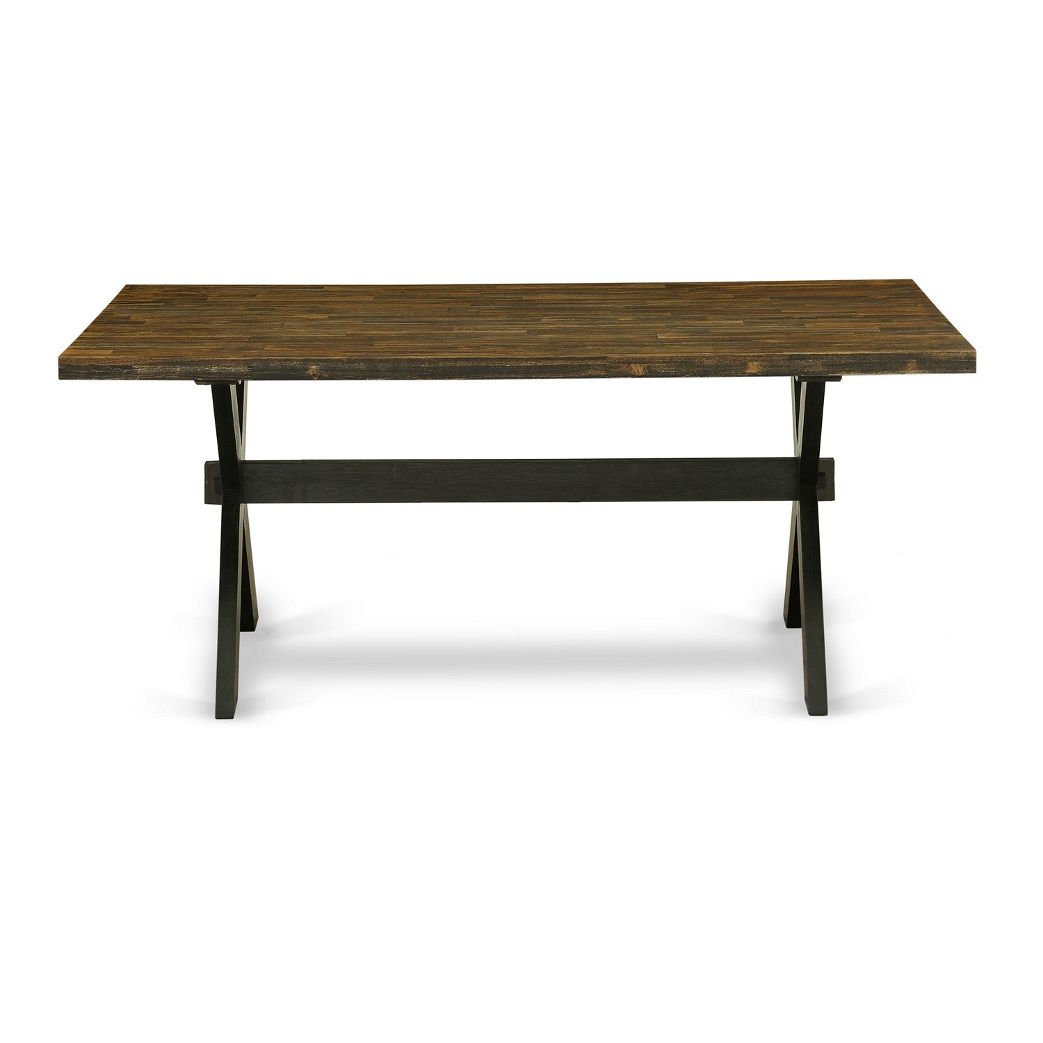 Elegant 7-Piece Dining Set with Rectangular Table and Modern Chairs