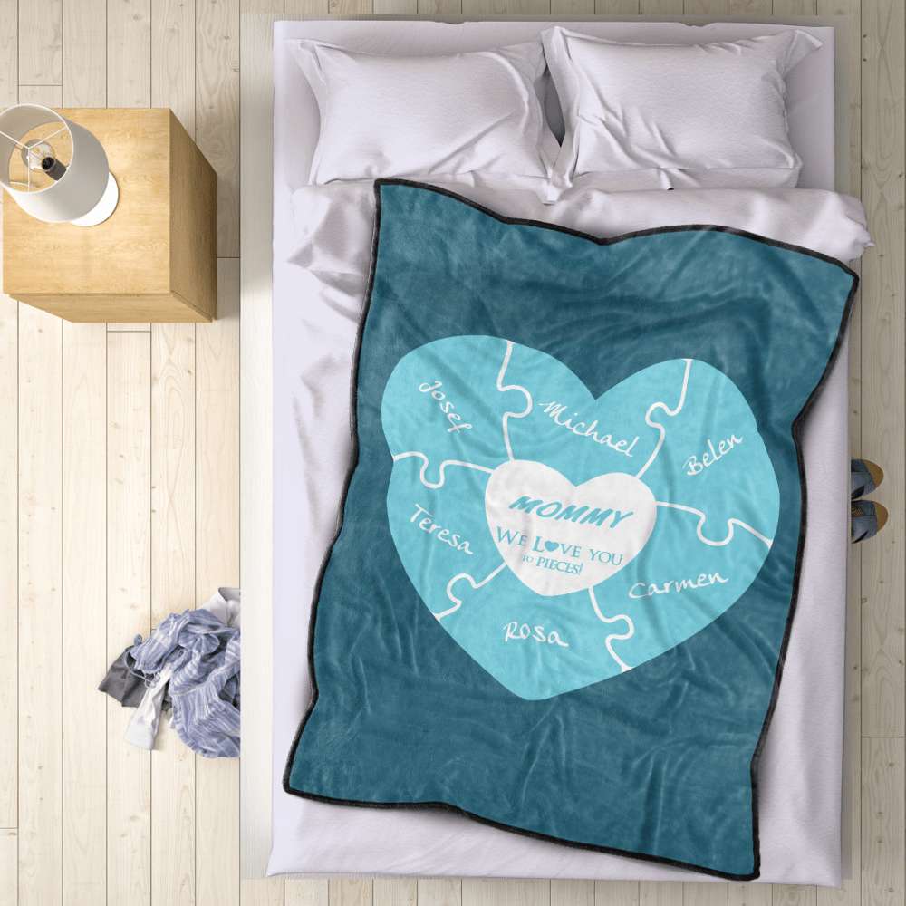 Personalized Photo Blanket - A Unique Gift for Loved Ones
